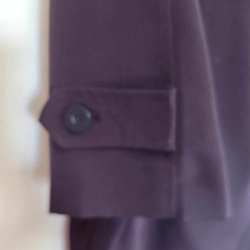 London Fog Purple All-Weather Coat - Picture 5 of 8